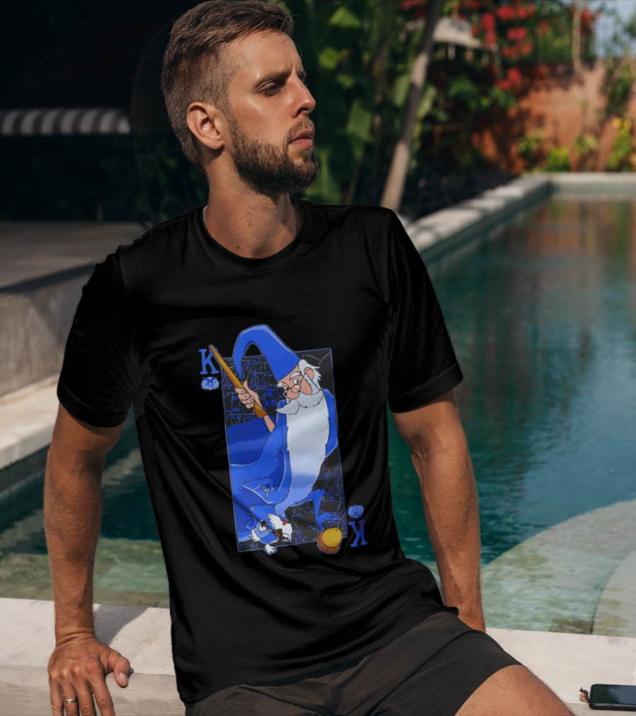 Merlin The Sword In The Stone Higitus Figitus King Card T-Shirt