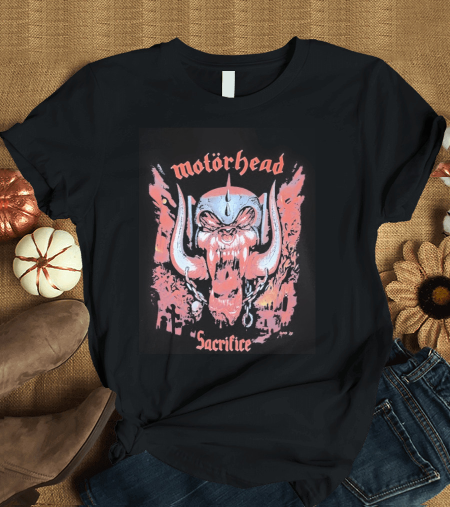 Motorhead Sacrifice Skull T-Shirt