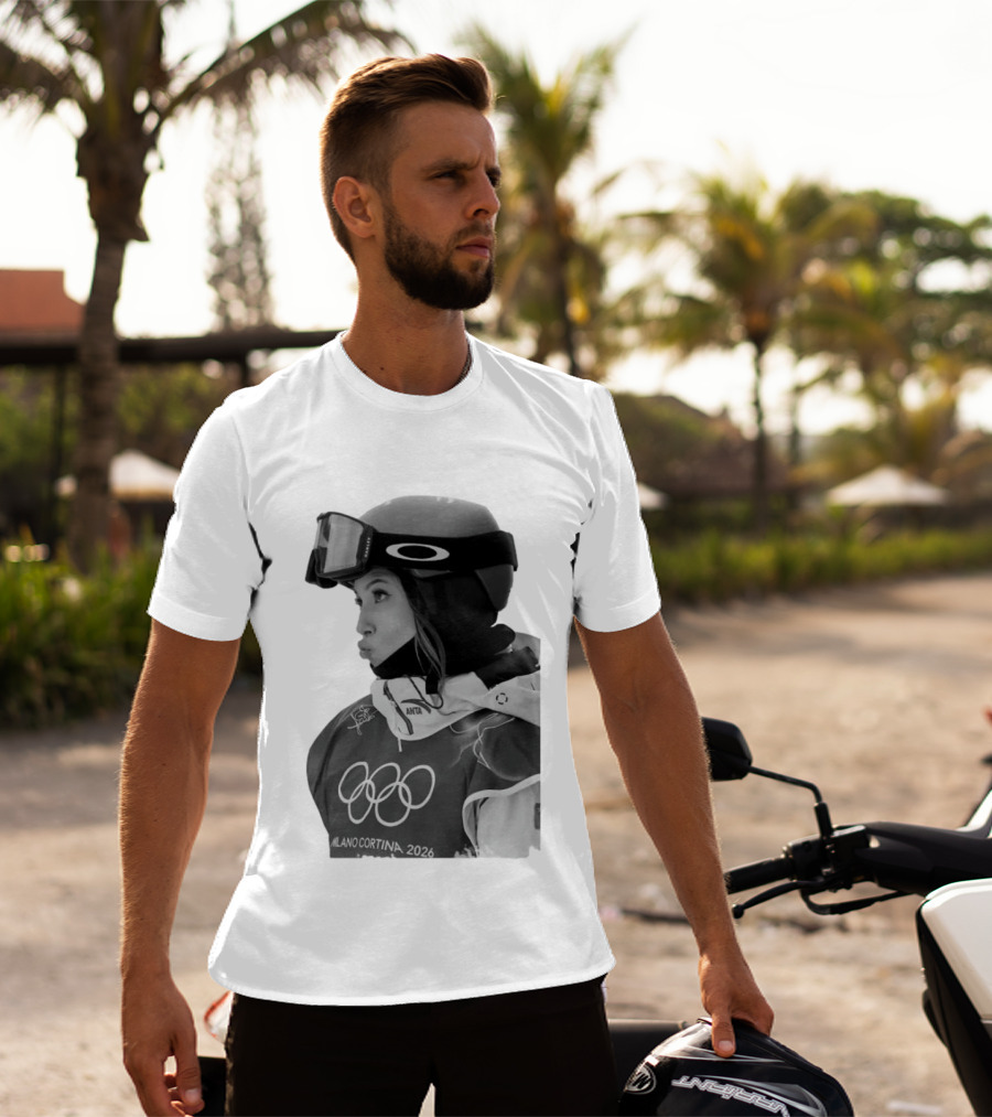 Eileen Gu Olympic Freestyle Skiing Milano Cortina 2026 T-Shirt