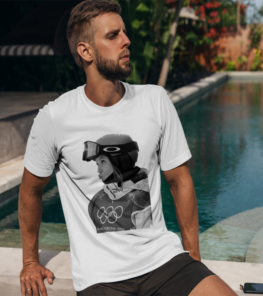Eileen Gu Olympic Freestyle Skiing Milano Cortina 2026 T-Shirt