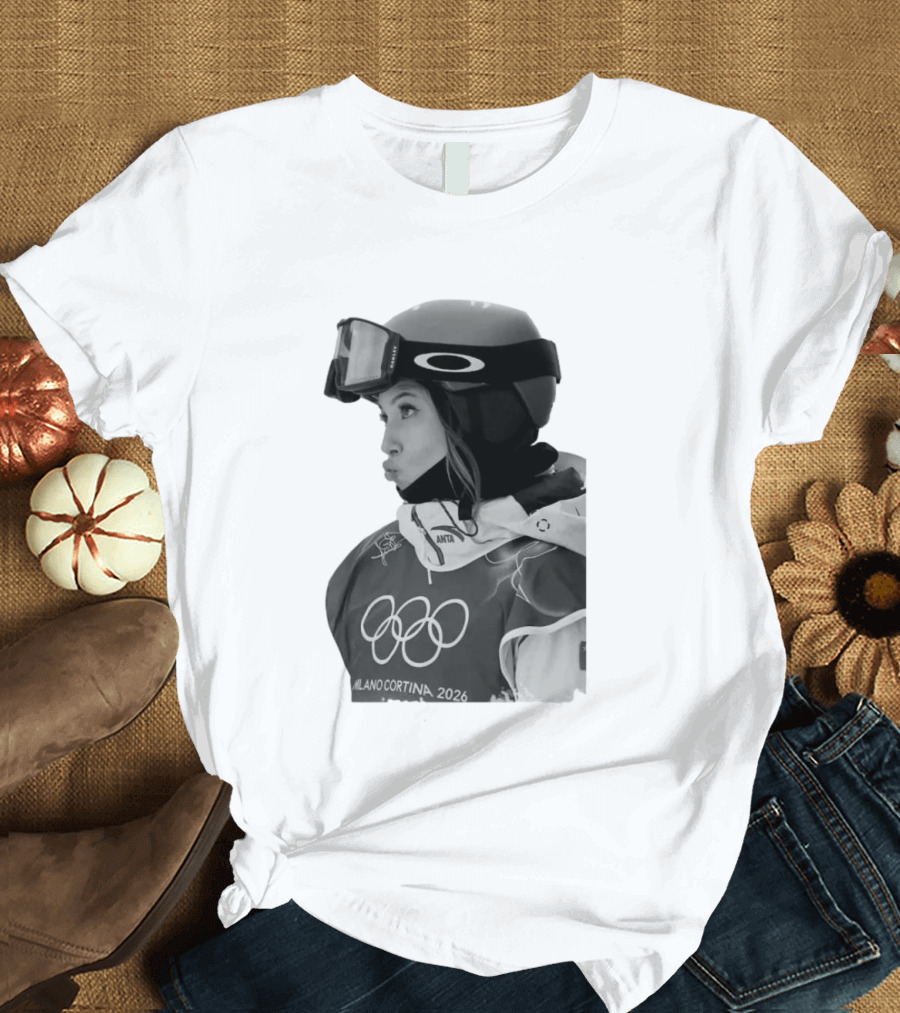 Eileen Gu Olympic Freestyle Skiing Milano Cortina 2026 T-Shirt