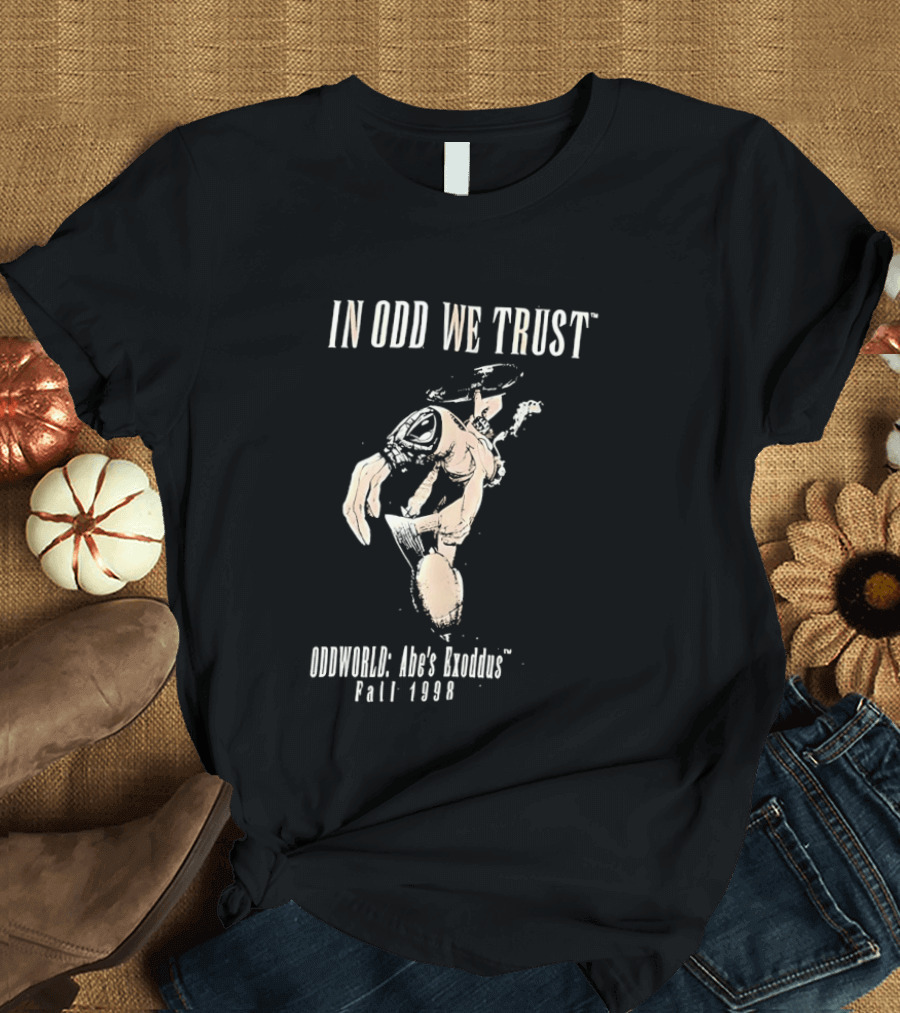 In Odd We Trust Oddworld Abe's Exoddus Fall 1998 T-Shirt