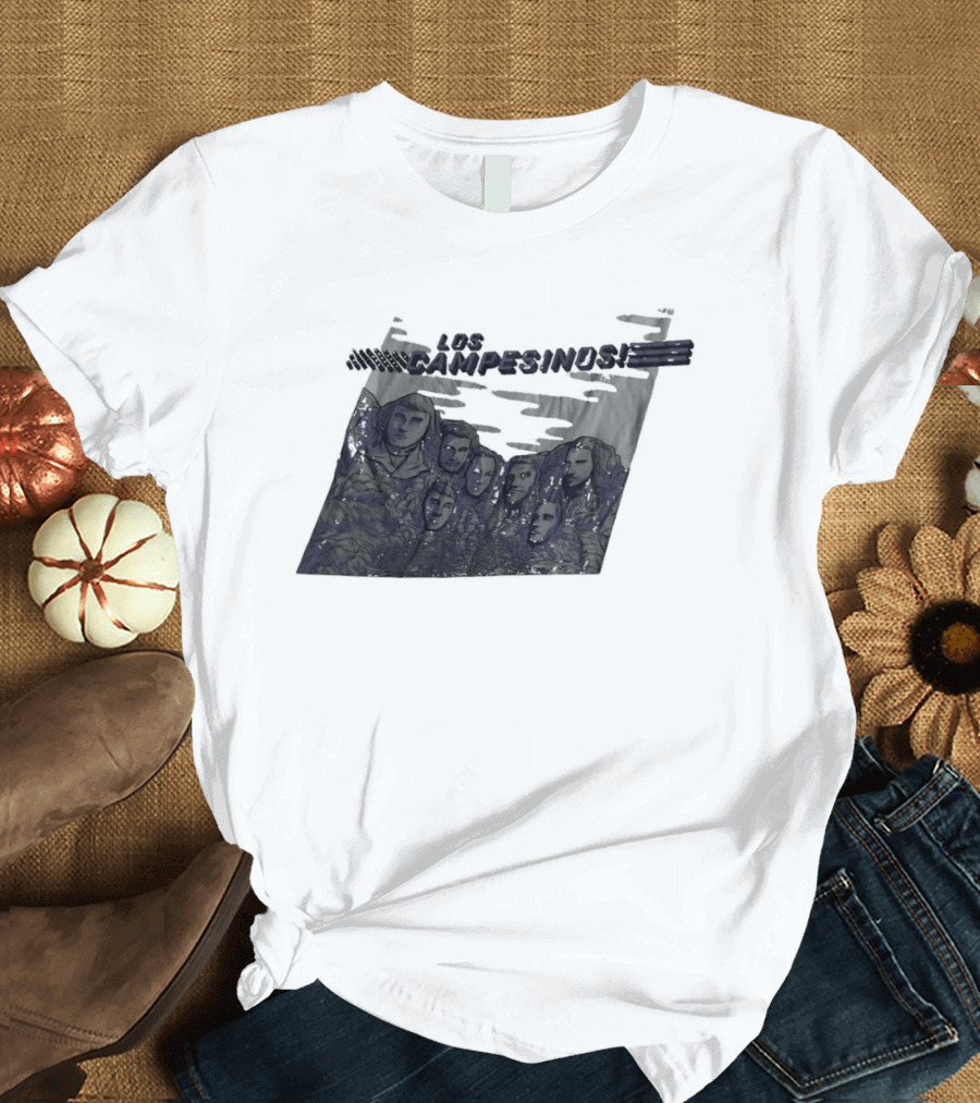 Los Campesinos Mount Rushmore Band T-Shirt