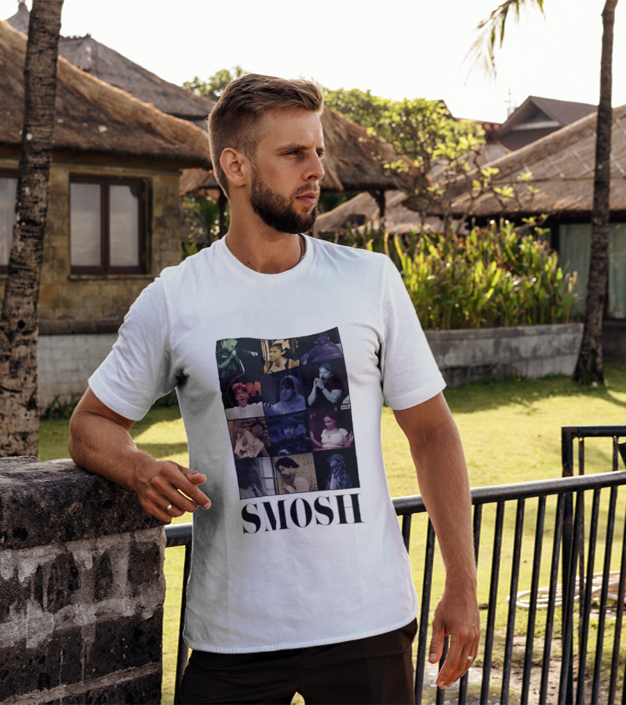 Smosh The Era Tour Collage Of Iconic Moments And Characters T-Shirt