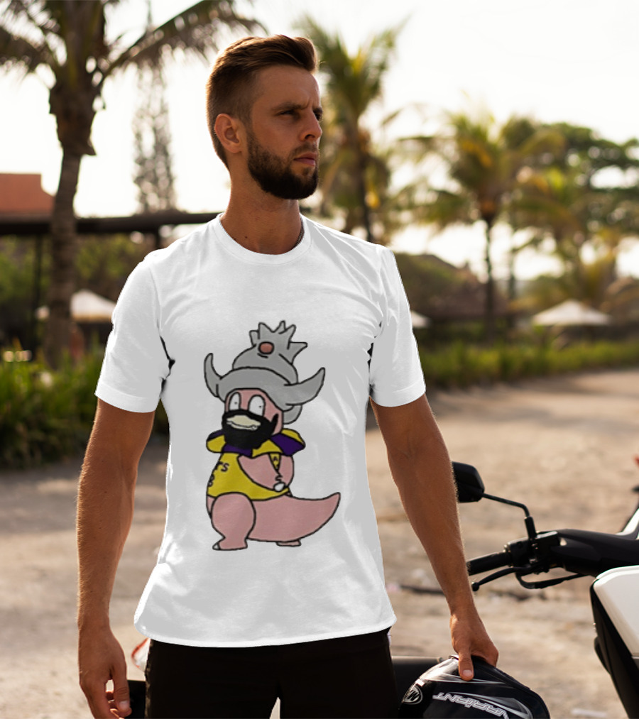 Slowking James LeBron James Los Angeles Lakers Crossover Basketball Pokémon Fusion T-Shirt