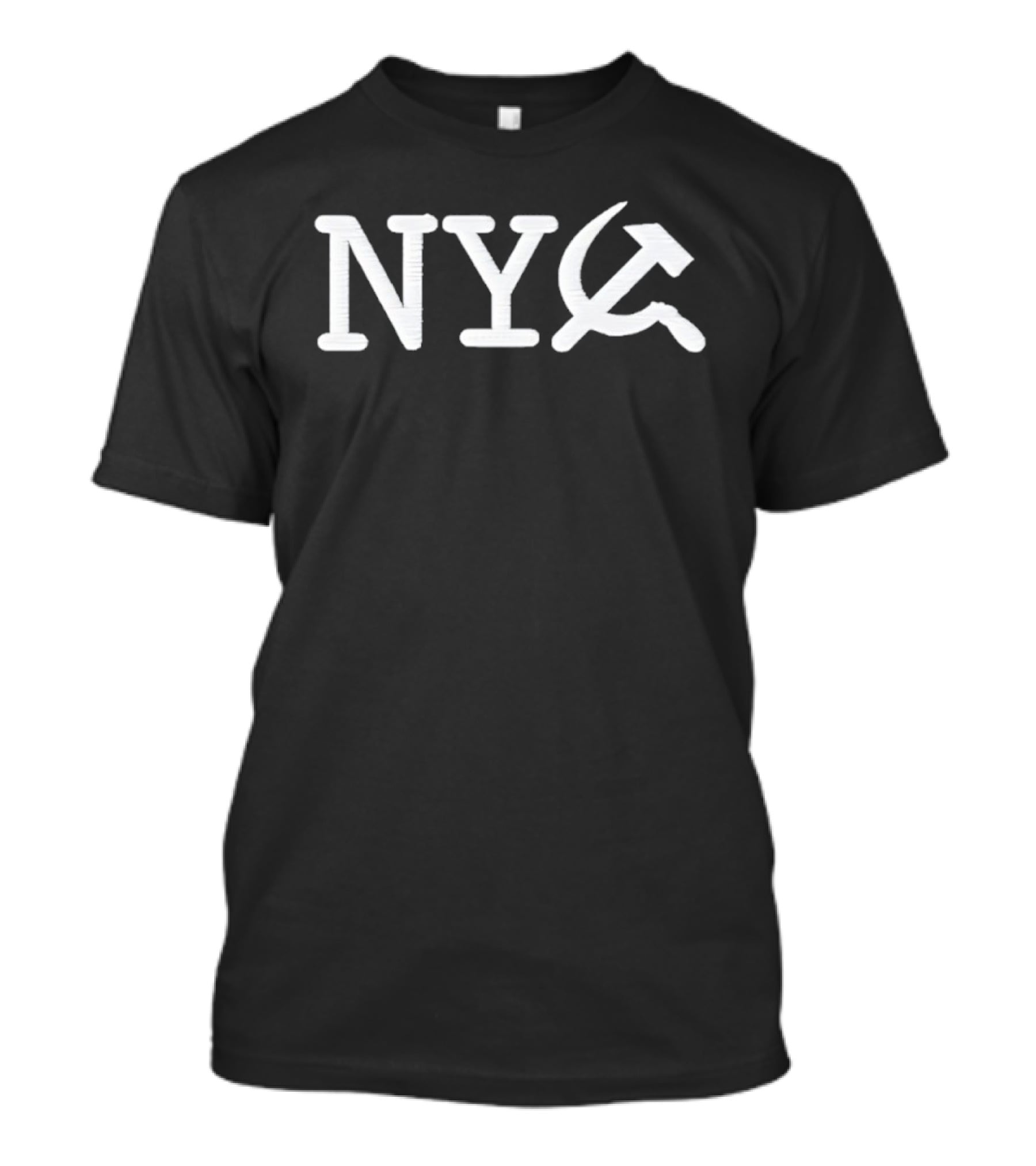 NYC Hammer And Sickle Symbol Fusion T-Shirt