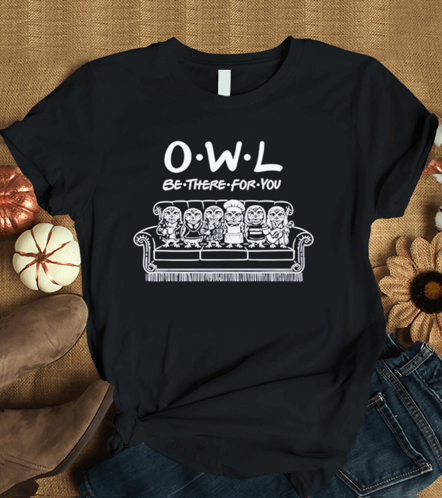 OWL Be There For You Friends Couch Scene T-Shirt