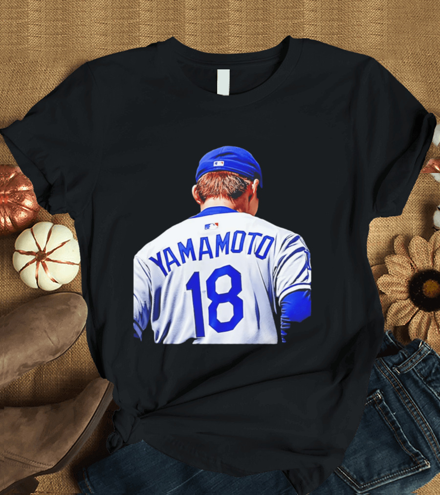 Yamamoto 18 Los Angeles Dodgers Baseball Jersey T-Shirt