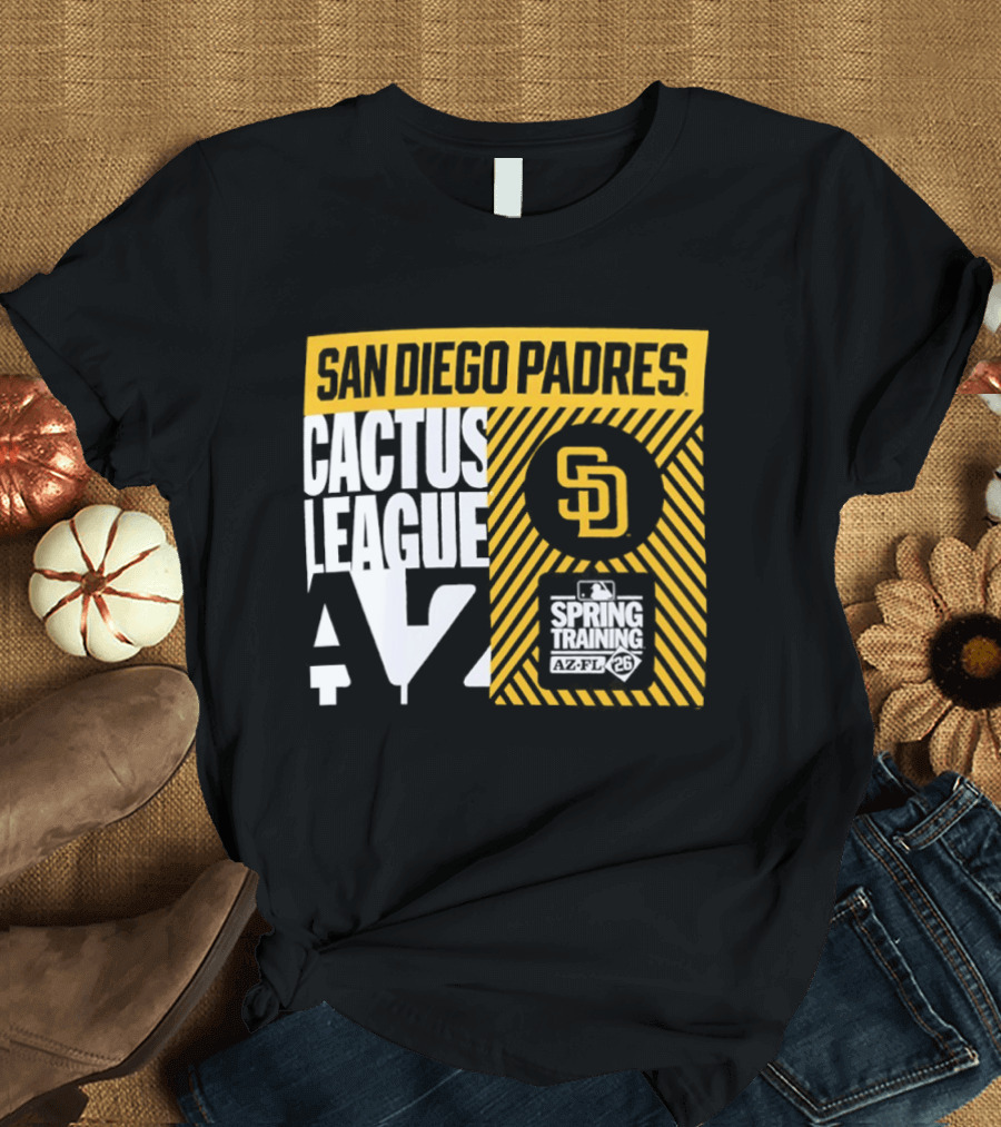 San Diego Padres Cactus League Spring Training 2026 T-Shirt