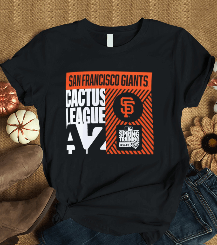 San Francisco Giants Cactus League AZ Spring Training 2026 SF T-Shirt