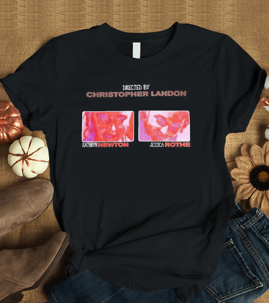 Christopher Landon Kathryn Newton Jessica Rothe Vibrant Duo Pop T-Shirt