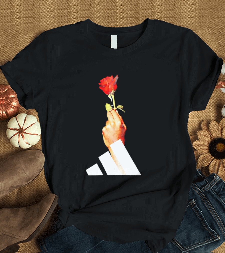 Derrick Rose Chicago Bulls Adidas Rose Hand T-Shirt