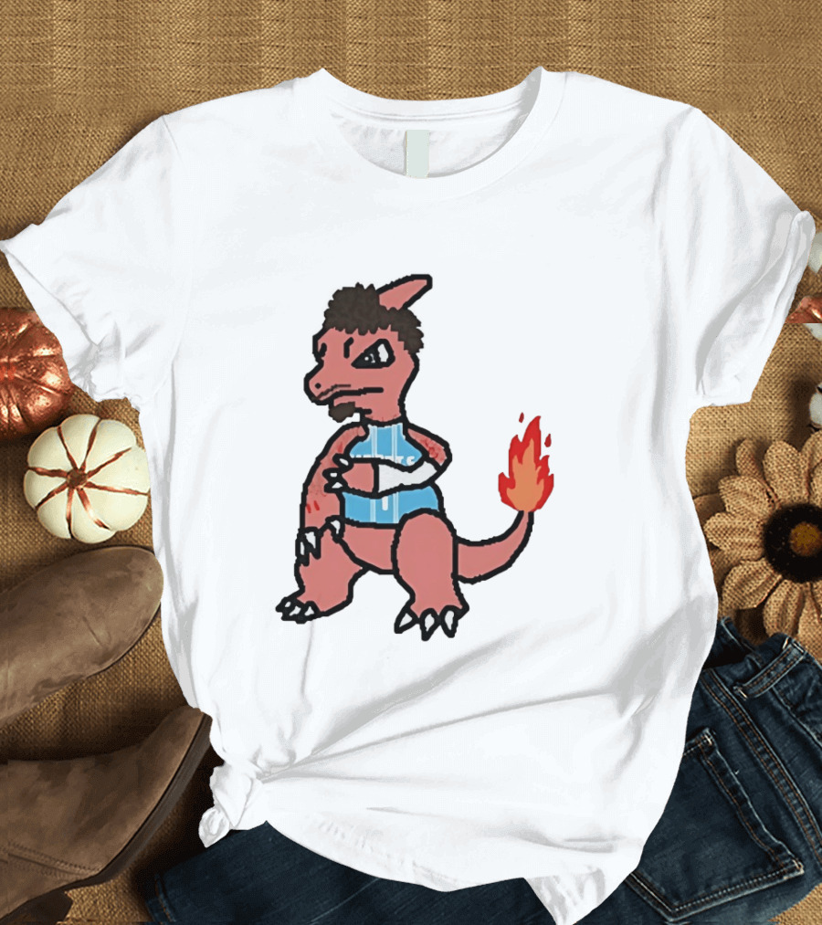 Charmelo Ball Crossover LaMelo Ball Charlotte Hornets Cartoon Character Mashup T-Shirt