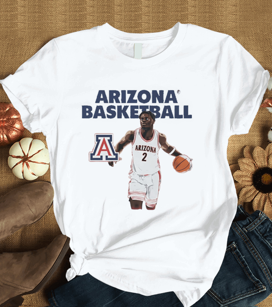 Dwayne Aristode Arizona Basketball Wildcats Player Collage T-Shirt