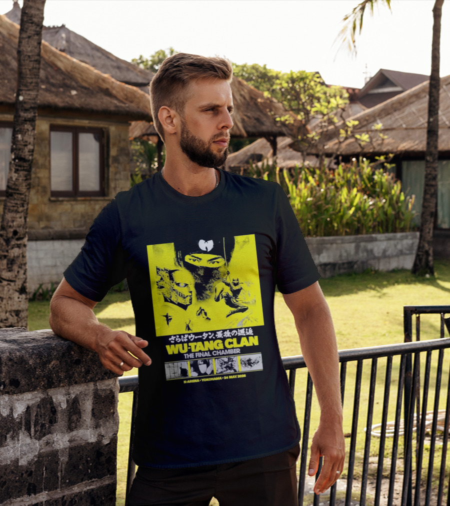 Wu Tang Clan Final Chamber Tour Yokohama Japan 2026 T-Shirt