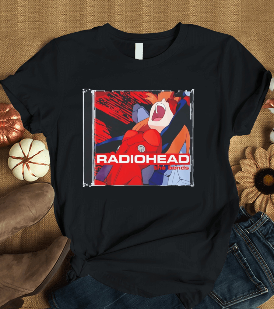 Radiohead The Bends Asuka Anime T-Shirt