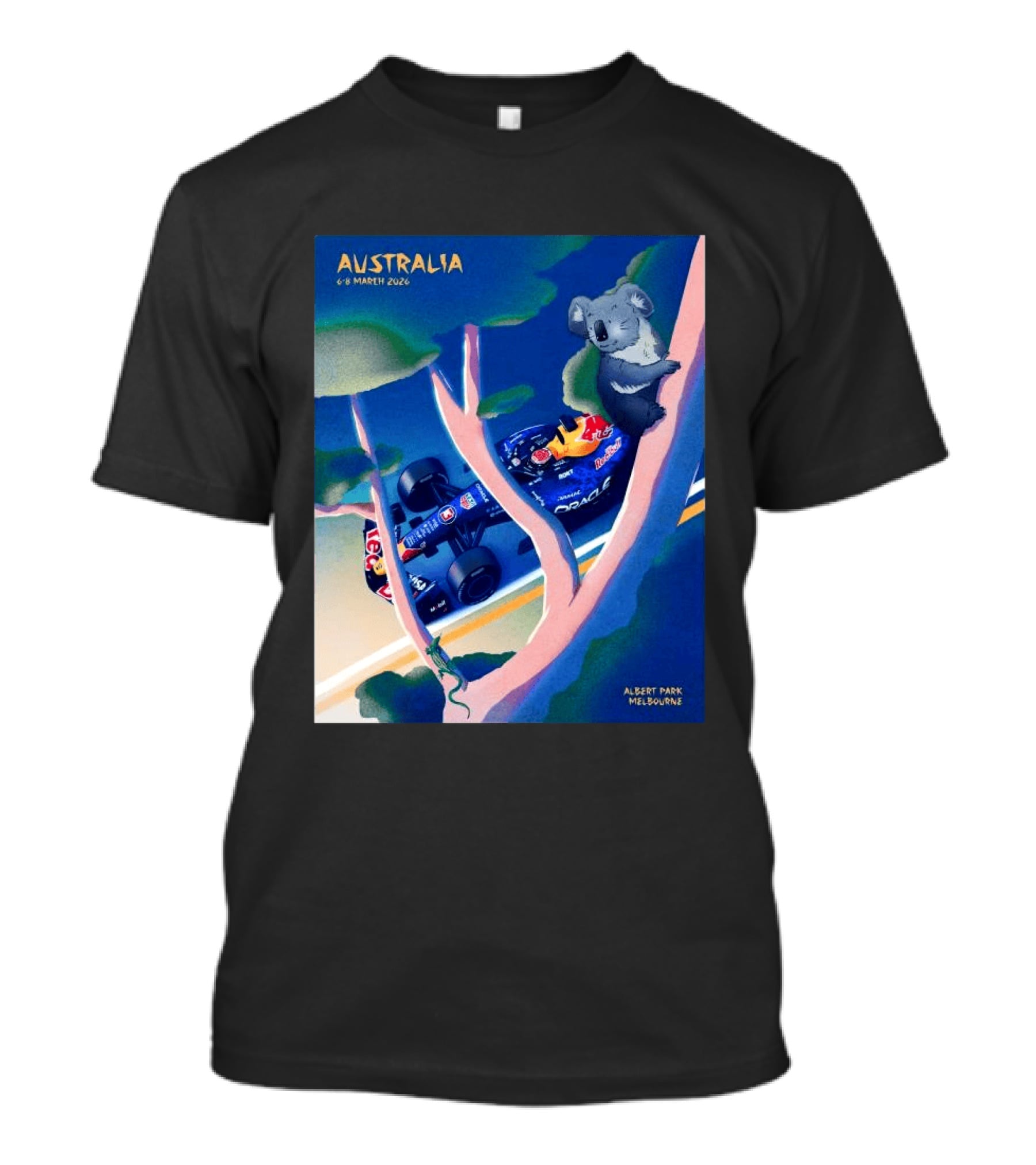Australia 6 8 March 2026 Red Bull Racing F1 Albert Park Melbourne T-Shirt