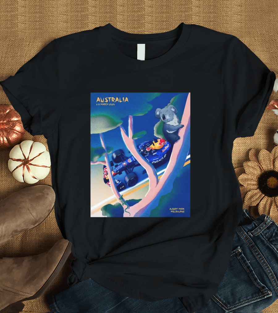 Australia 6 8 March 2026 Red Bull Racing F1 Albert Park Melbourne T-Shirt