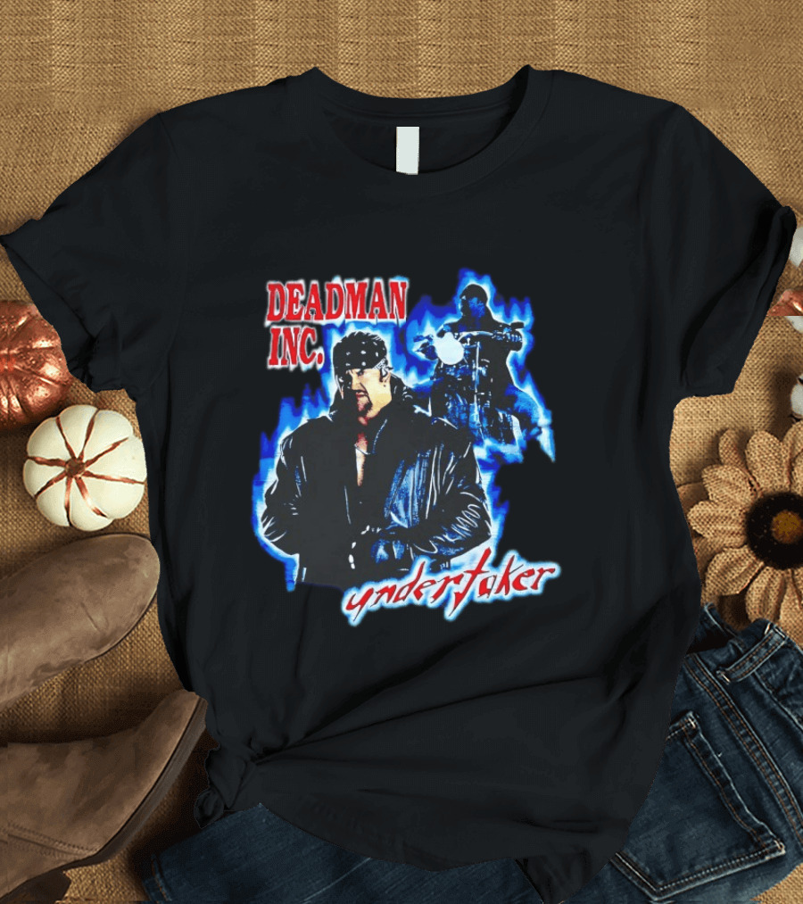 Deadman INC Undertaker Motorcycle Biker T-Shirt