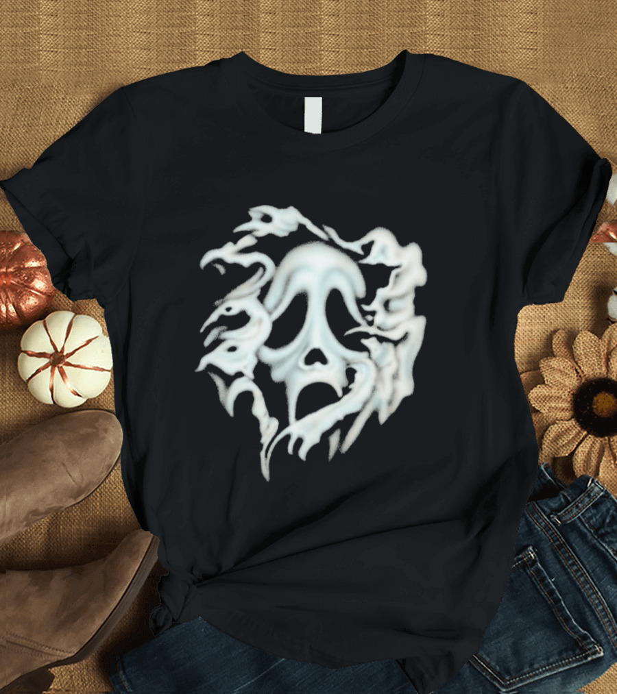 Don Toliver Scream Cactus Jack Airbrush Ghostface T-Shirt