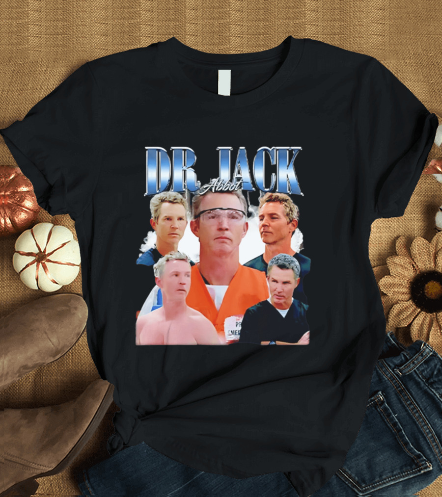 Dr Jack Abbot Picture Collage T-Shirt
