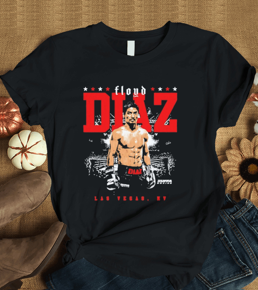 Floyd Diaz Las Vegas NV Boxing Zuffa Fighter T-Shirt