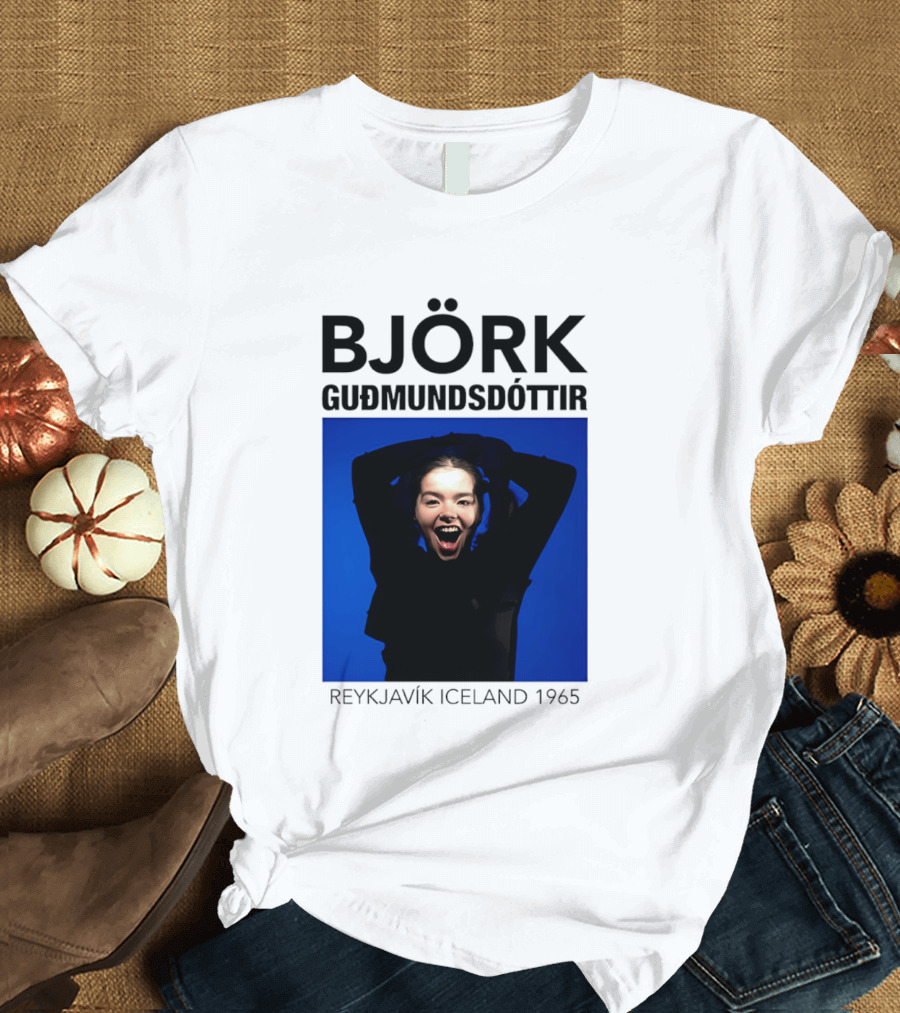 BJÖRK Guðmundsdóttir Reykjavík Iceland 1965 T-Shirt