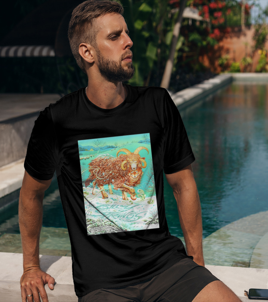 Billy Strings Asheville North Carolina 2026 Sheep Face T-Shirt