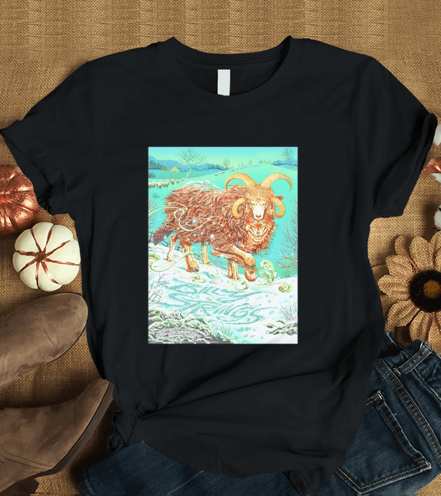 Billy Strings Asheville North Carolina 2026 Sheep Face T-Shirt