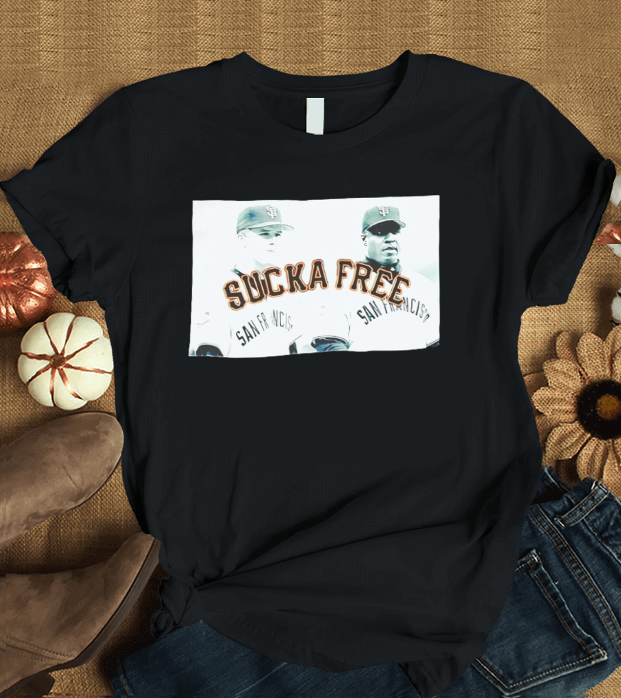 Sucka Free San Francisco Baseball Players T-Shirt