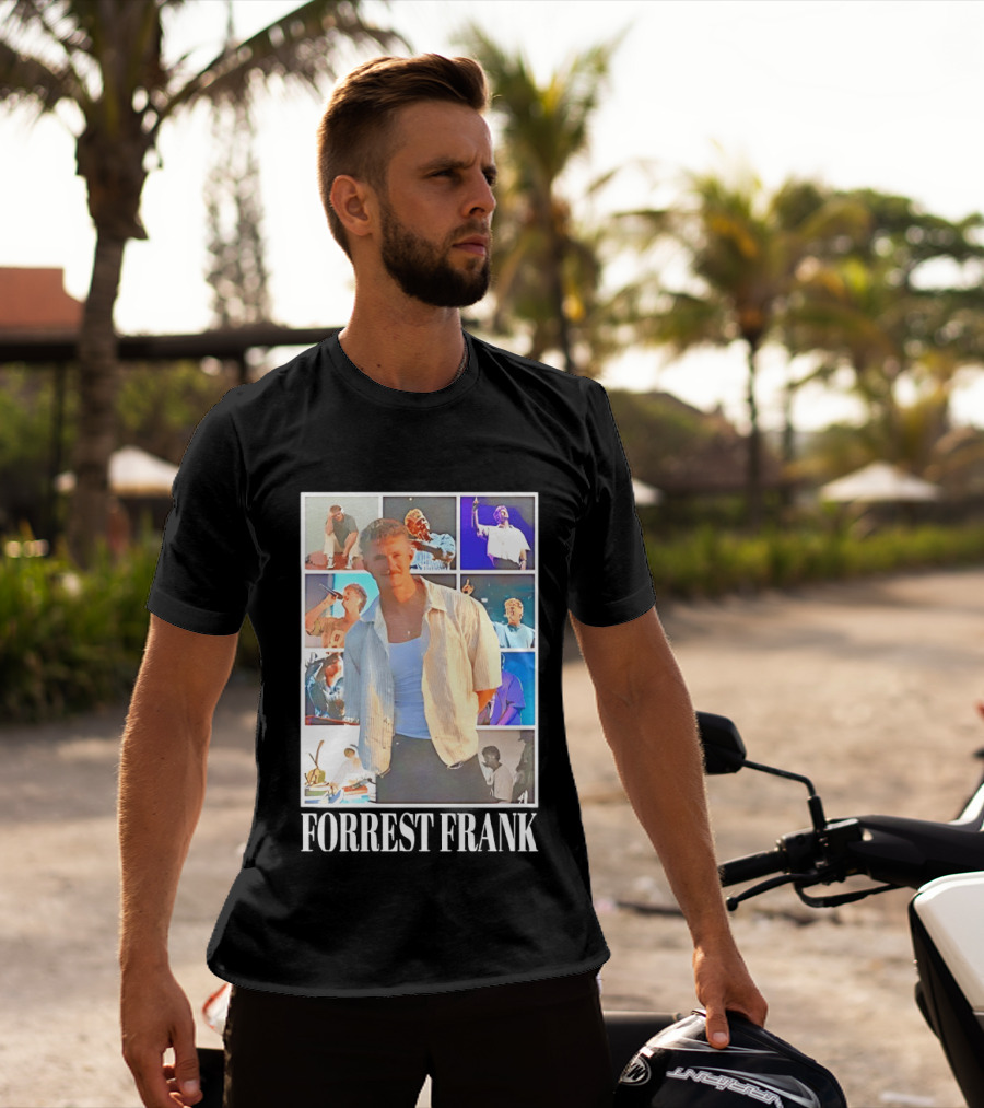 Forrest Frank Tour 2023 Live Performance Collage T-Shirt
