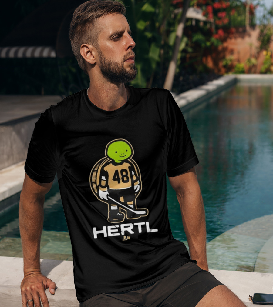 Tomas Hertl 48 Turtle Hockey Player T-Shirt