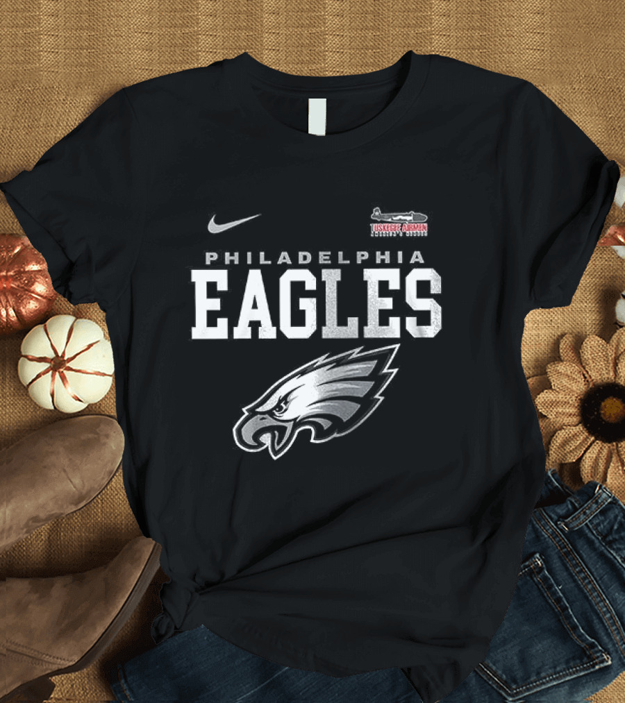 Philadelphia Eagles Tuskegee Airmen Nike Collaboration T-Shirt