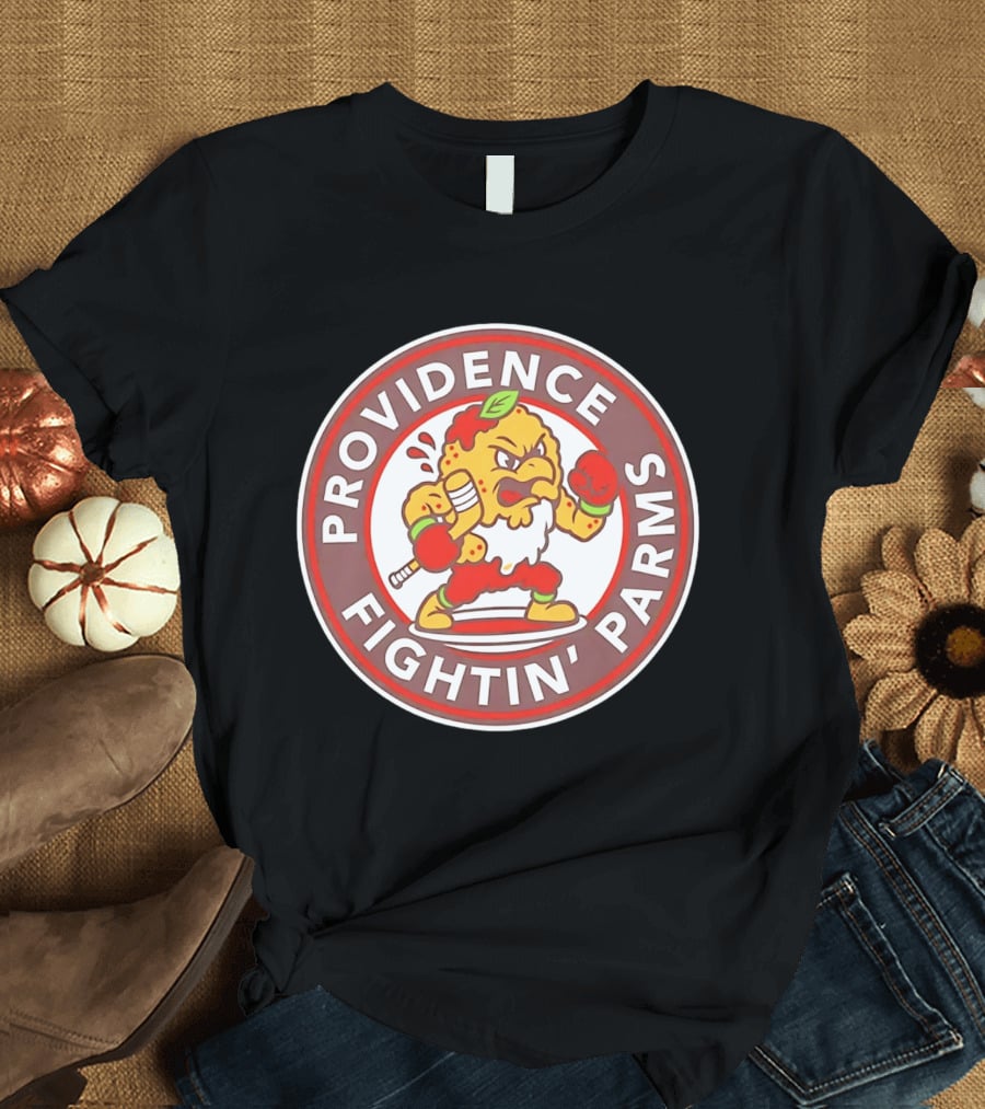 Providence Fightin' Parms Hockey Pepper T-Shirt
