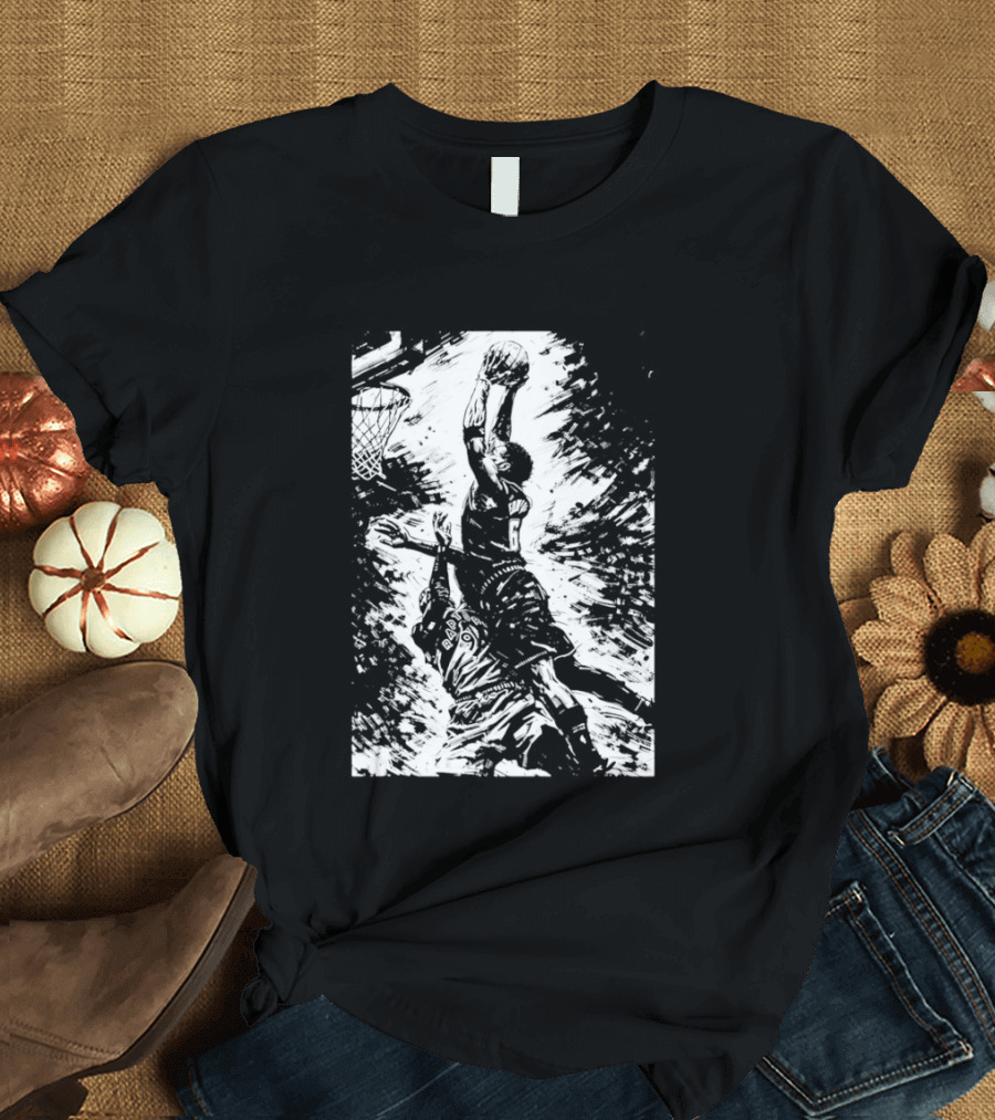 Anthony Edwards Epic Dunk Over RJ Barrett T-Shirt