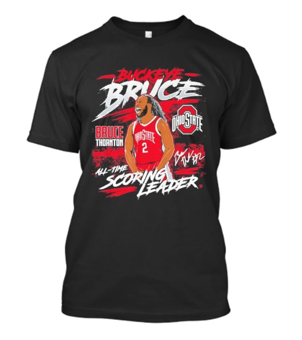 Ohio State Basketball Bruce Thornton Number 2 All Time Scoring Leader T-Shirt