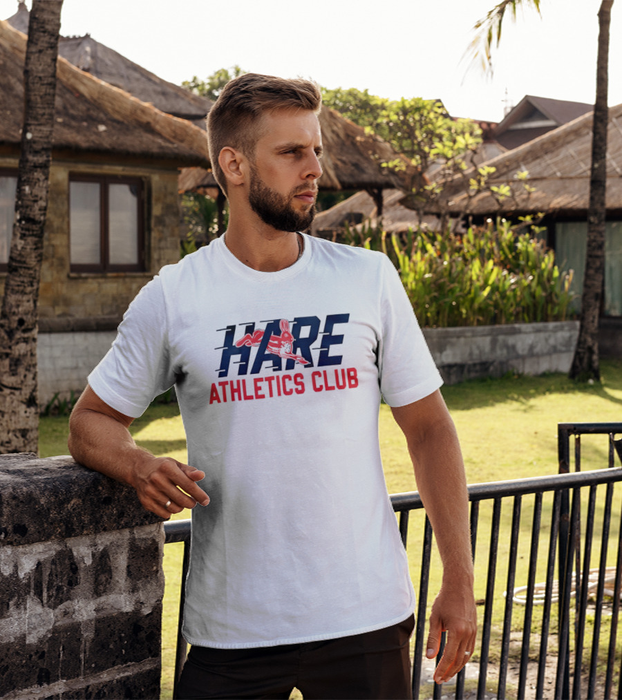 Hare Athletics Club Hare Running Hurdle Speed Training T-Shirt