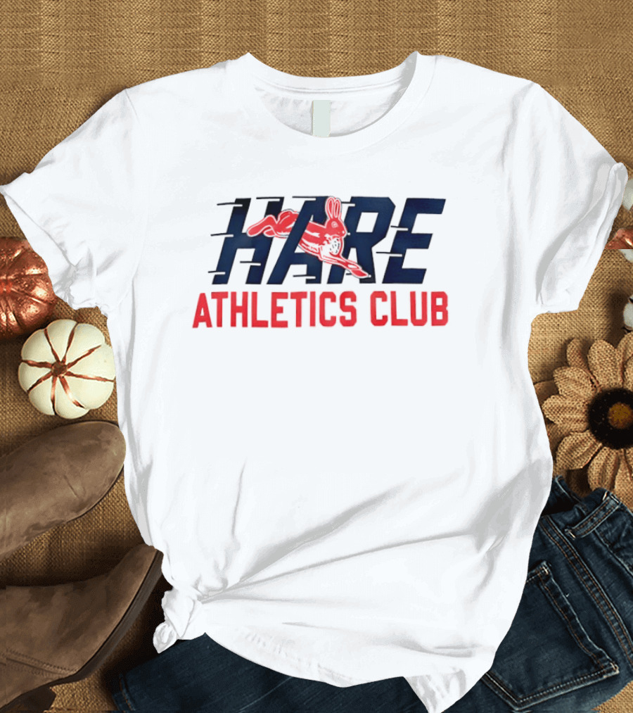 Hare Athletics Club Hare Running Hurdle Speed Training T-Shirt