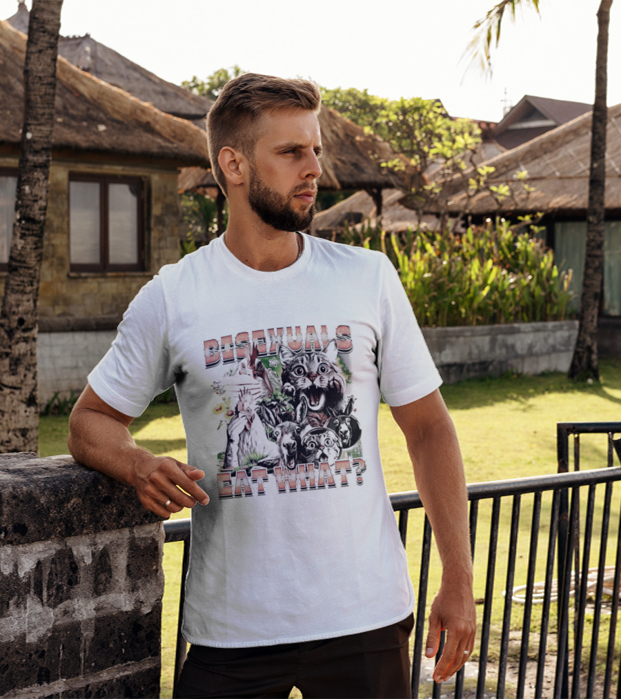 Bisexuals Eat What Cats And Animals T-Shirt