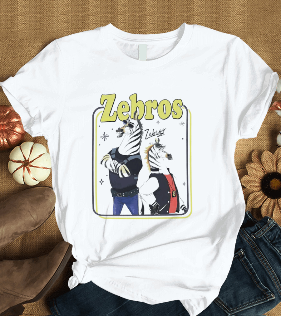 Zebros Zebras Disneyland Family Vacation 2026 T-Shirt