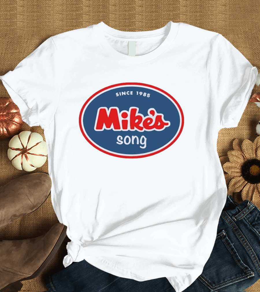 Mike's Song Since 1985 Retro Oval T-Shirt