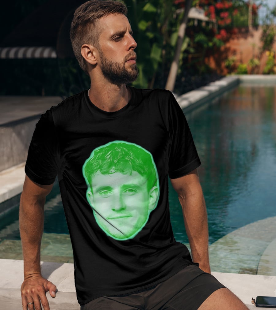 Paul Mescal Green Face St Patrick's Day 2026 T-Shirt