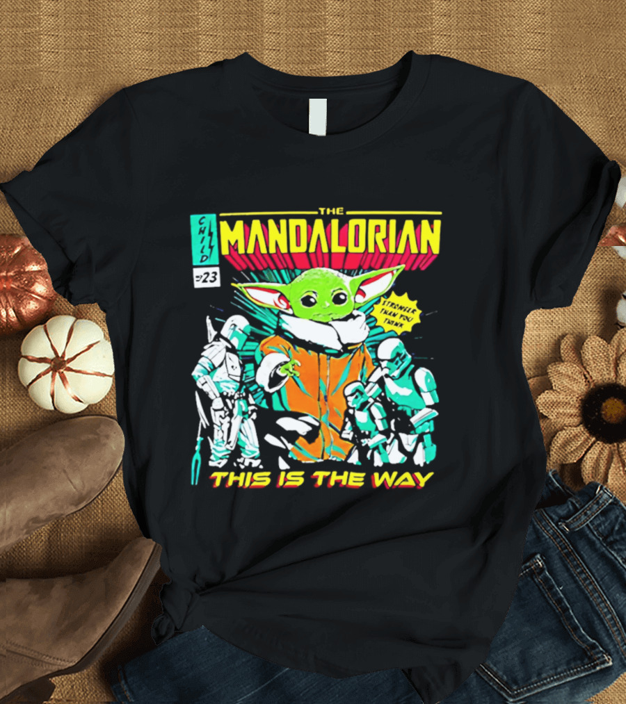 The Mandalorian Baby Yoda This Is The Way Comic Issue 29 T-Shirt