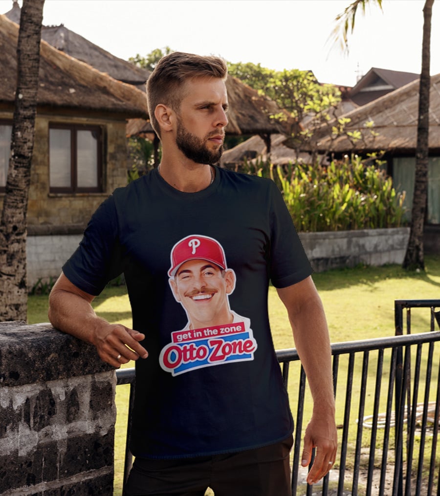Philadelphia Phillies Mike Schmidt Get In The Zone Otto Zone T-Shirt