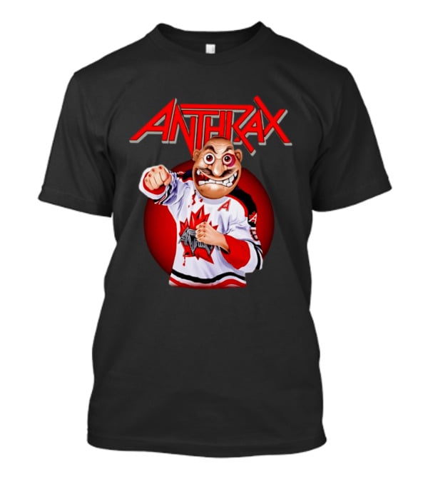 Anthrax Hockey Jersey With Mad T-Shirt