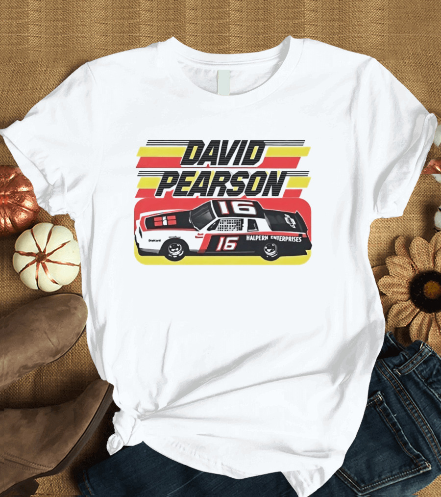 David Pearson 16 Halpern Enterprises Racing Car T-Shirt