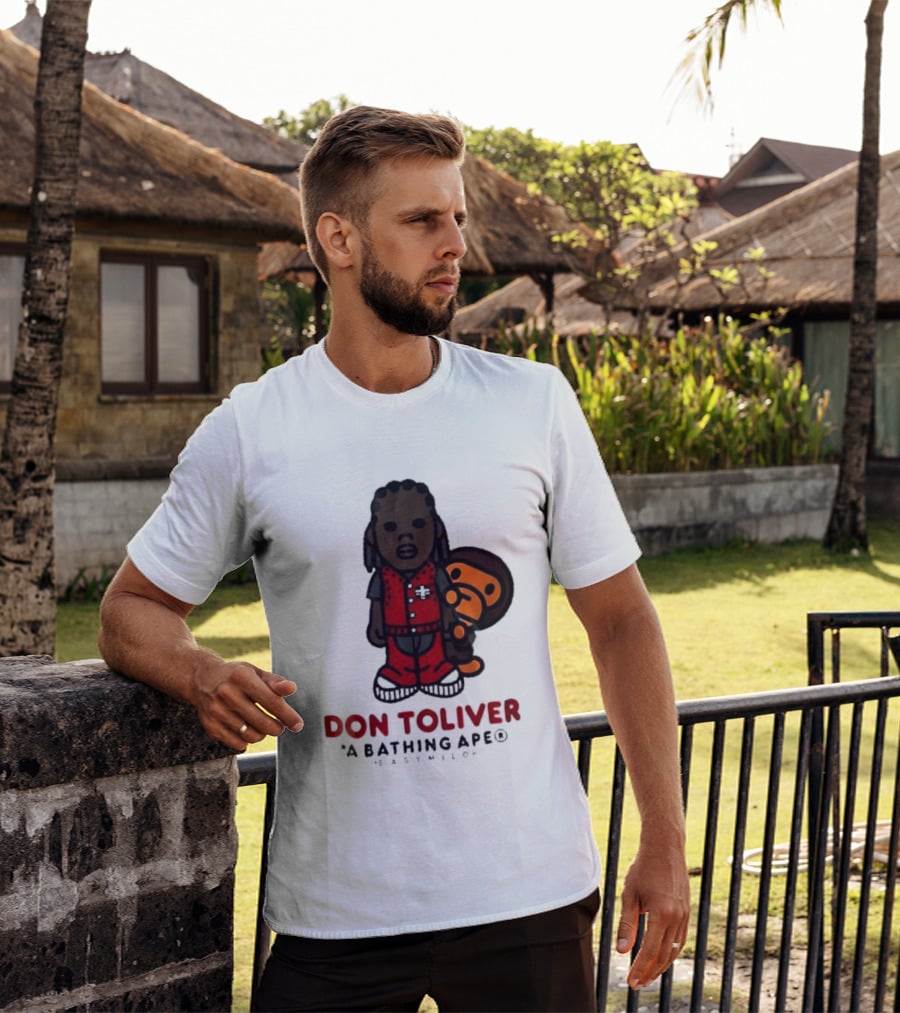 Don Toliver A Bathing Ape Baby Milo Collaboration T-Shirt