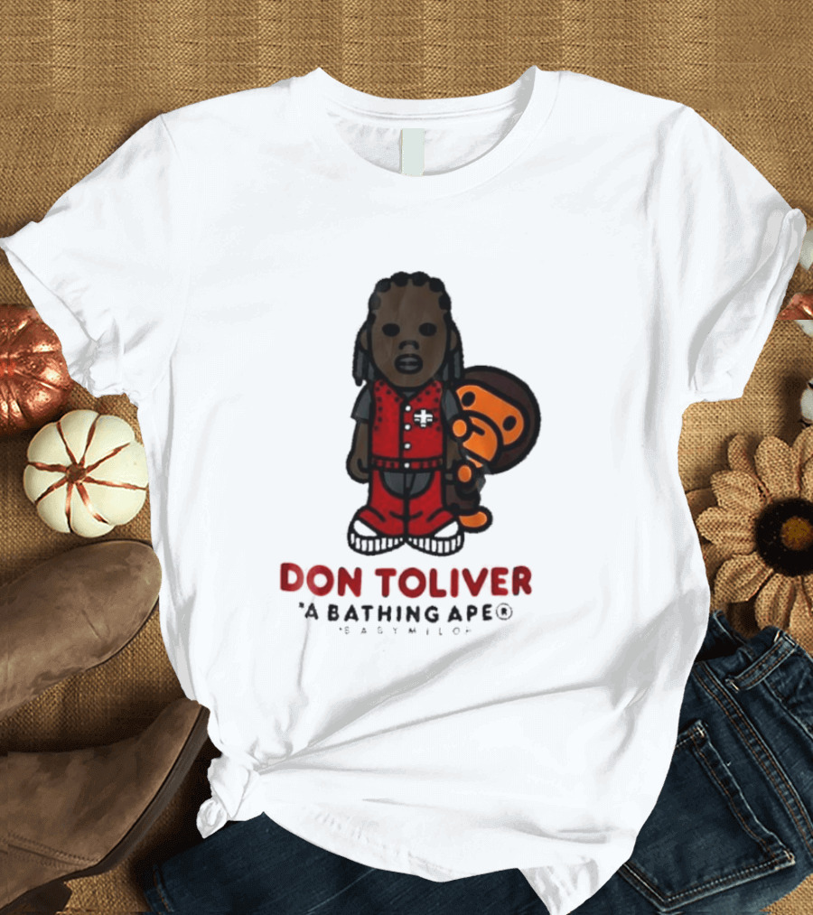 Don Toliver A Bathing Ape Baby Milo Collaboration T-Shirt