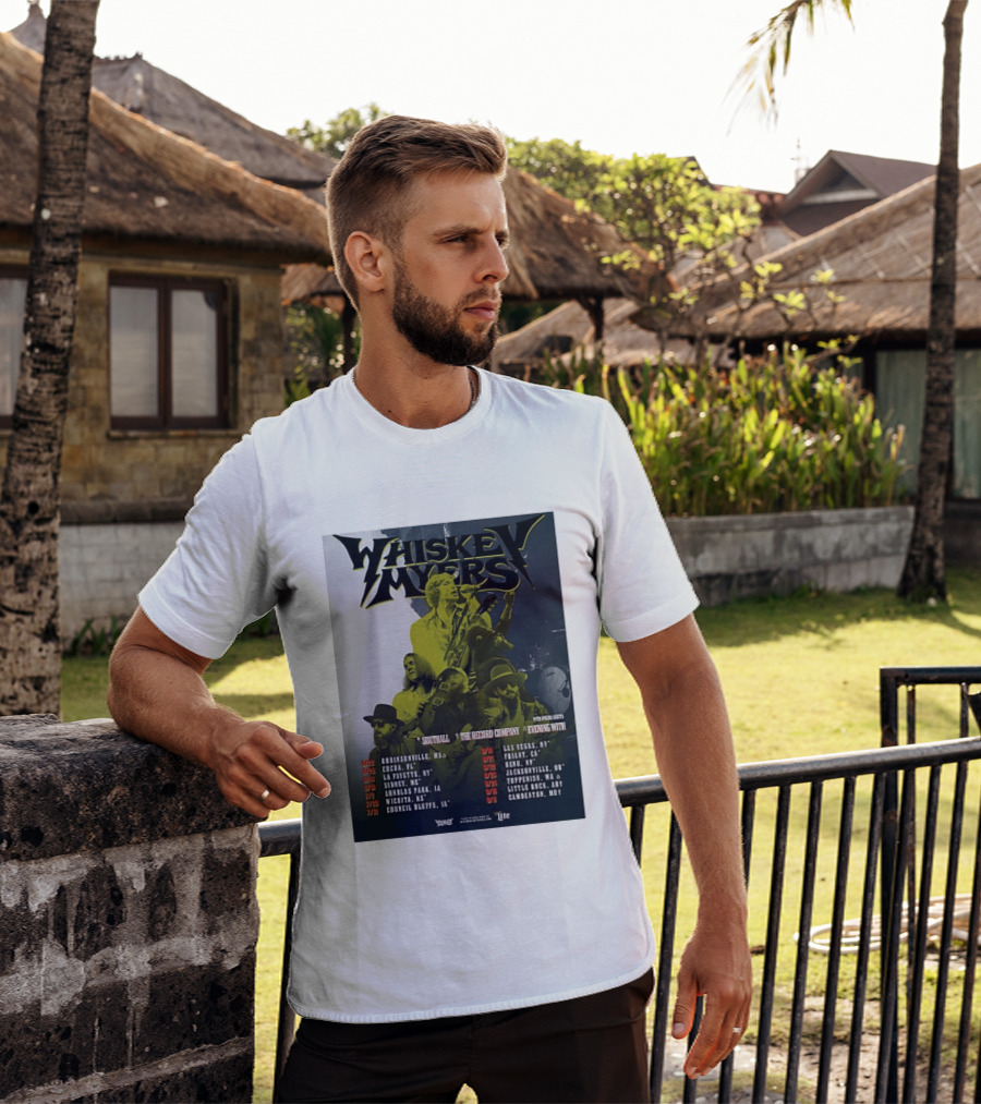 Whiskey Myers 2026 Tour North America Dates With Southall And The Record Company T-Shirt