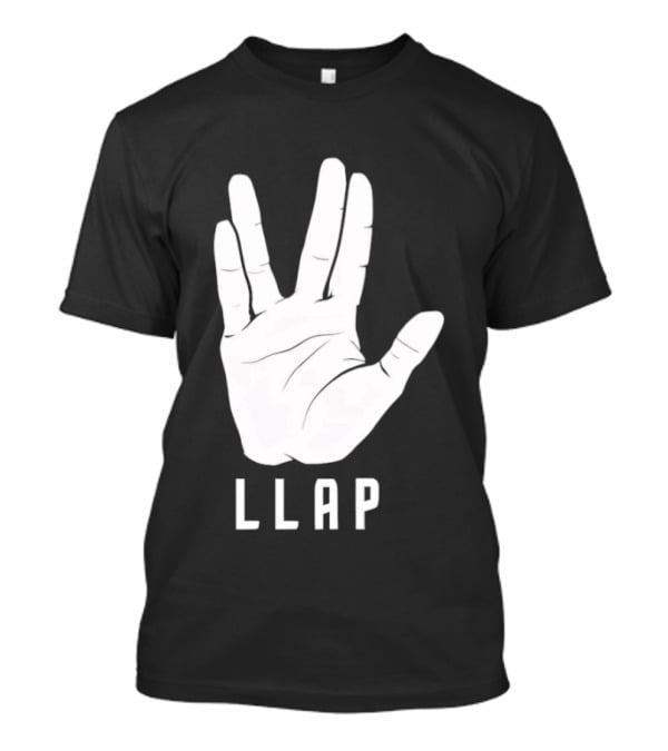 LLAP Vulcan Salute Hand T-Shirt